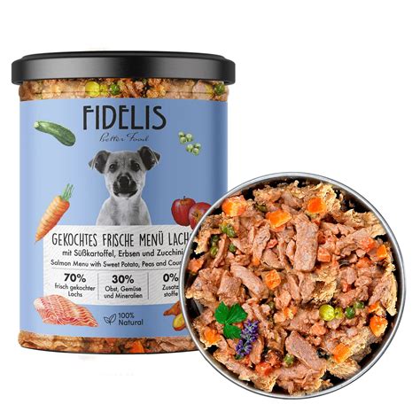 fidelis futter|Fidelis Cooked Fresh Menu Dogs with Rabbit, Rice, Carrot